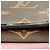 Cartera Compacta Bi-fold Monogram Flore Louis Vuitton Castaño Fucsia Monograma - vista 6