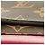 Cartera Compacta Bi-fold Monogram Flore Louis Vuitton Castaño Fucsia Monograma - vista 7