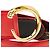 Cartier Panthère Gürtel aus rotem Leder - Ansicht 4