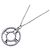 Collana Atlas in oro bianco e diamanti per donna di Tiffany & Co.