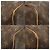 Borsa Boston Keepall 55 Monogram Louis Vuitton Marrone Monogramma - vista 4