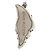Collana Pendente Argento Louis Vuitton - vista 3