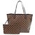 Louis Vuitton Neverfull MM Handtasche Fuschia Damier ebene