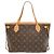 Borsa Louis Vuitton Neverfull PM Marrone Rosa Monogramma - vista 2