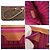Borsa Louis Vuitton Neverfull PM Marrone Rosa Monogramma - vista 9