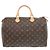 Borsa Louis Vuitton Speedy 35 Monogram Marrone Monogramma