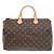 Borsa Louis Vuitton Speedy 35 Monogram Marrone Monogramma - vista 2