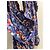 Completo pantalone Isabel Marant in seta blu Blu navy - vista 3