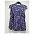 Completo pantalone Isabel Marant in seta blu Blu navy - vista 4