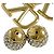 Pendientes Valentino Mujer V Logo Signature - Bola de Cristal - vista 7