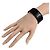 Bracciale largo con charm da uomo Louis Vuitton Nero - vista 10