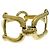 Céline Bracciale in metallo dorato con morsetto Celine - vista 2