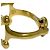 Céline Bracciale in metallo dorato con morsetto Celine - vista 4