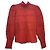 Blusa Isabel Marant Etoile Ria de algodón rojo con encaje Roja