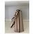 Borsa a spalla Coach Small Town in pelle beige Taupe - vista 3