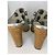 Sandali Jimmy Choo in PVC e cristalli con dettagli in pelle argentata Argento - vista 5