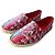 Louis Vuitton Espadrillas in pelle rossa e nera con logo T38 in ottime condizioni Rosso