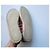 Louis Vuitton Espadrillas in pelle rossa e nera con logo T38 in ottime condizioni Rosso - vista 6