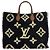 Borsa OnTheGo GM Teddy Monogram Louis Vuitton Nero Bianco
