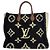 Borsa OnTheGo GM Teddy Monogram Louis Vuitton Nero Bianco - vista 2