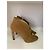 Décolleté Aperte Jimmy Choo Scamosciato Camel Cammello - vista 3