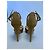 Stivaletti aperti in scamosciato nero Jimmy Choo Kayden Cammello - vista 4
