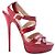 Jimmy Choo Sandalen rotes Lackleder