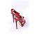 Jimmy Choo Sandalen rotes Lackleder - Ansicht 4
