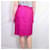 Yves Saint Laurent YSL Rive Gauche fuchsia Seidenkleid Pink Fuschia  - Ansicht 6