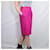 Yves Saint Laurent YSL Rive Gauche fuchsia Seidenkleid Pink Fuschia  - Ansicht 7