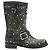 Stivali Biker con Borchie Jimmy Choo in Pelle Nera Nero