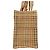 Céline Borsa a Spalla Celine Triomphe Logo Small Cabas Thais in Tweed Marrone Beige - vista 5