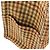 Céline Borsa a Spalla Celine Triomphe Logo Small Cabas Thais in Tweed Marrone Beige - vista 9