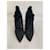 Jimmy Choo Silk Ankle Boots Black  - view 2
