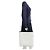 Borsa Tote Prada 2VG113 in pelle nera e bianca Nero Bianco - vista 8