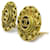 Pendientes Clip Coco Mark de Chanel Negro Dorado  - vista 3