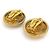 Orecchini a clip dorati Chanel D'oro - vista 6