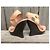 Sandali con zeppa Alexander McQueen Arancione Pelle - vista 5