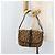 Borsa a Spalla in Tela Trotter Christian Dior Beige Oro Auth YKZ051 - vista 21