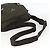 Bolsa de Ombro PRADA Nylon Caqui Prata Autêntica 174309 - vista 7