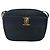 Borsa a Spalla Vala in Camoscio Blu Navy e Oro Auth BA11994 di Salvatore Ferragamo D'oro - vista 2