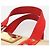 LOUIS VUITTON Antigua Cabas PM Borsa a Mano Rossa Beige M40038 LV Auth ka3789 Rosso - vista 8