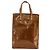 LOUIS VUITTON Borsa a Mano Monogram Vernis Reade MM Bronzo M91143 LV Auth YKZ889 - vista 13