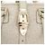 Borsa a mano Horsebit in pelle bianca e oro GUCCI 145770 Auth bs34368 Bianco D'oro - vista 15