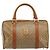 Céline Borsa Boston in tela Macadam CELINE PVC Beige Oro Auth INZ011 D'oro - vista 2