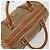 Céline Borsa Boston in tela Macadam CELINE PVC Beige Oro Auth INZ011 D'oro - vista 6