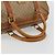 Céline Borsa Boston in tela Macadam CELINE PVC Beige Oro Auth INZ011 D'oro - vista 7