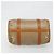 Céline Borsa Boston in tela Macadam CELINE PVC Beige Oro Auth INZ011 D'oro - vista 9