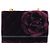 CHANEL Borsa a Spalla Matelassé Catena Camelia Velluto Viola Oro CC Auth YKZ1012V D'oro Porpora - vista 2