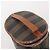 Pequin Fendi Chloe Borsa a Mano in Tela Pecan in Pelle 4 Pezzi Nero Marrone Auth BSZ448 - vista 17